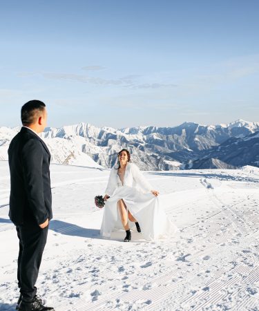 robe mariage civil hiver