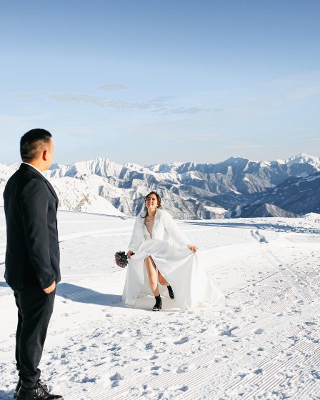 robe mariage civil hiver