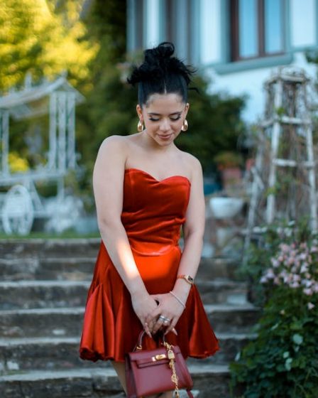 tenue de soirée hiver femme