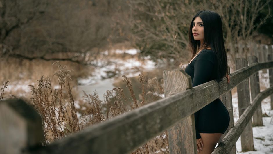 robe noire hiver